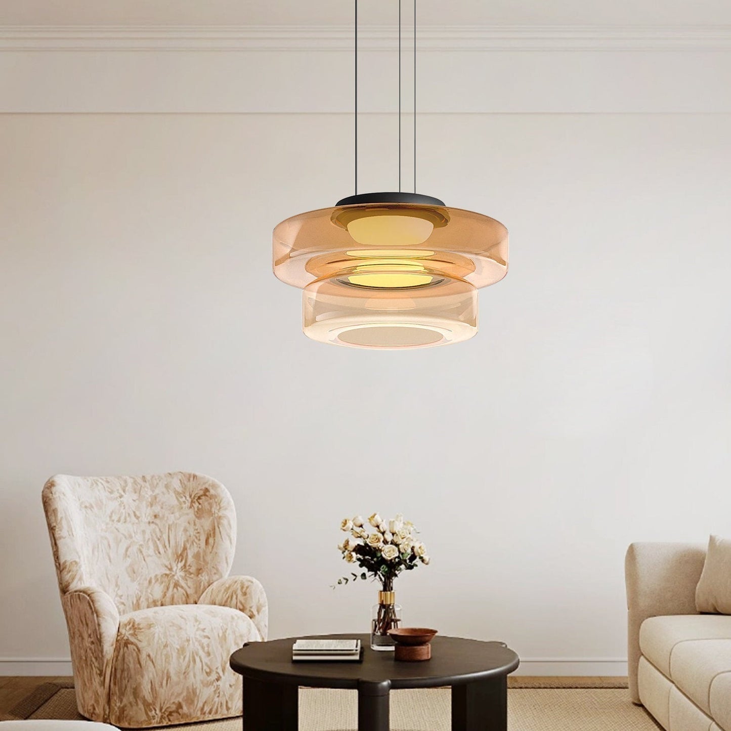 ModernBauhaus | Glass Pendant Light