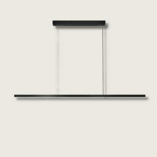 ShadowGlow - Minimalistisk sort LED pendel