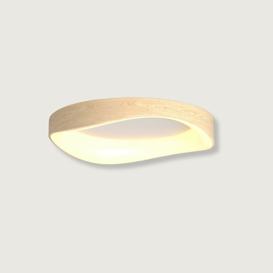 TimberGlow | Kunstnerisk Træloftlampe