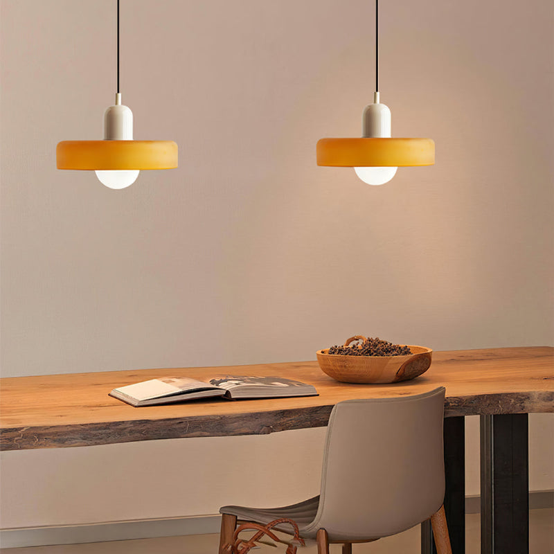 BauhausGlow | Coloured Glass Pendant Light