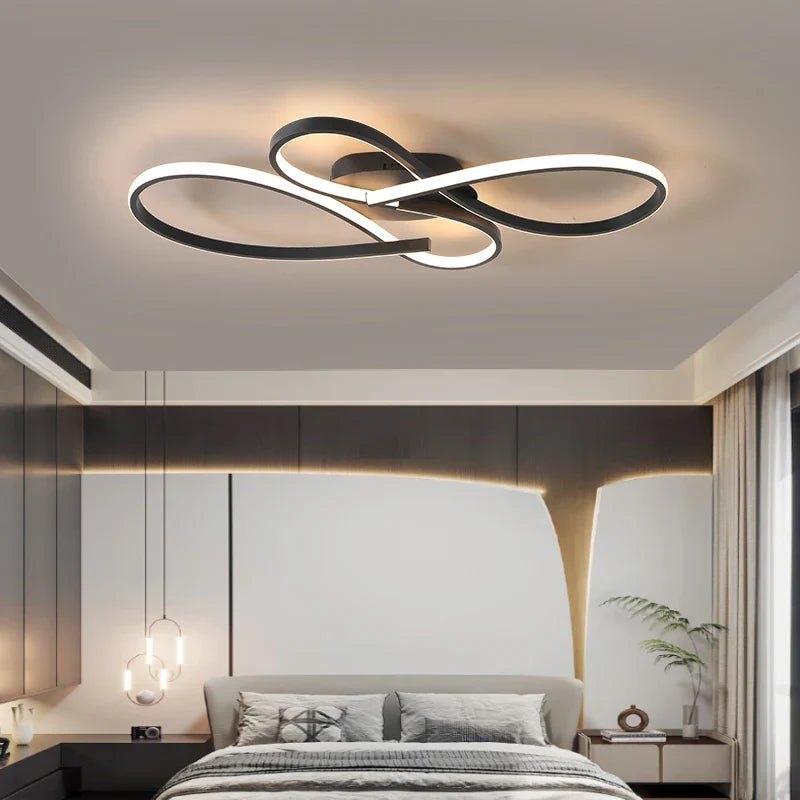 LuxeGlow - Minimalist Ceiling Light with LED Lighting