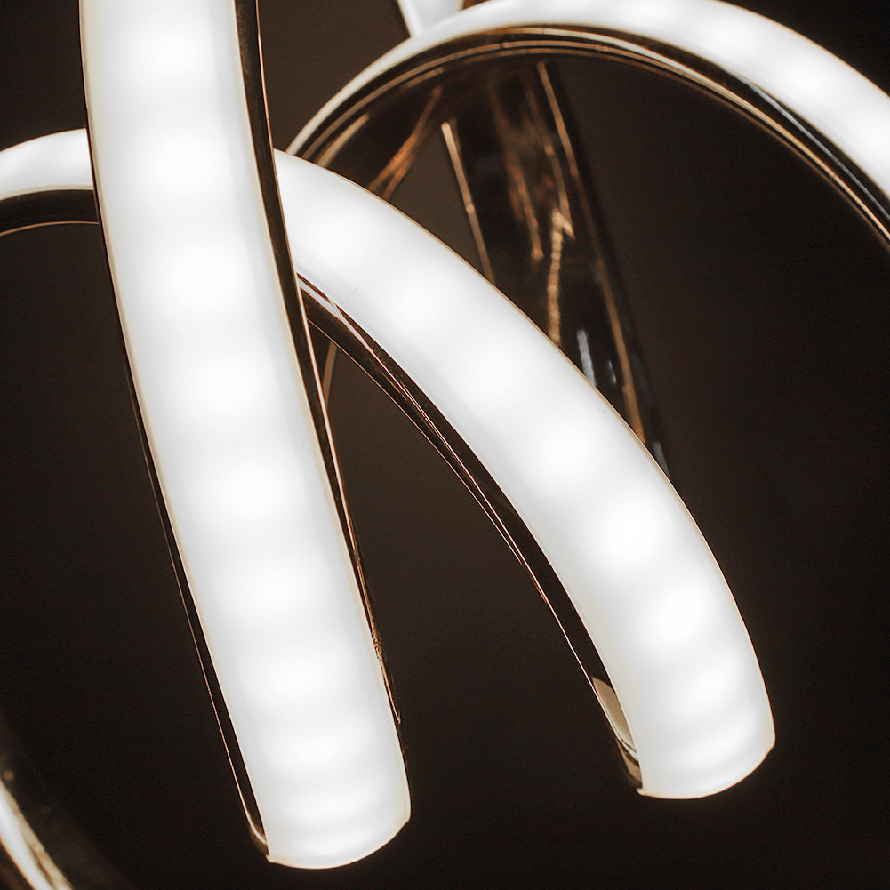 SpiralLume - LED-Tischlampe in Spiralform mit warmem Licht