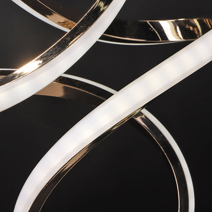 SpiralLume - LED-Tischlampe in Spiralform mit warmem Licht