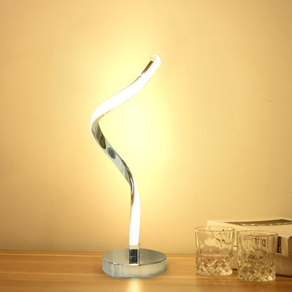 SpiralBeam - LED-Schreibtischlampe mit Spiraldesign für das Schlafzimmer