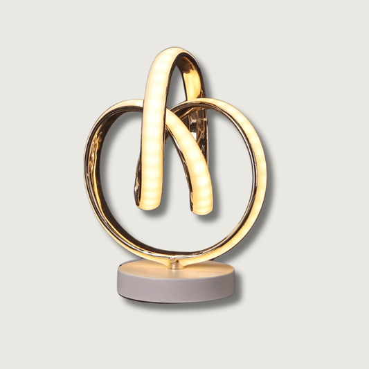 SpiralLume - LED-Tischlampe in Spiralform mit warmem Licht