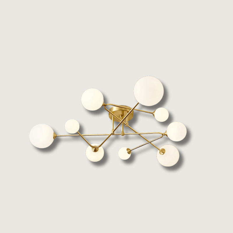 LuxeSputnik - Deckenlampe mit kosmischem Design und gemütlicher Beleuchtung