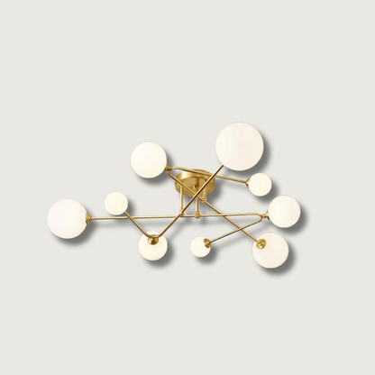 LuxeSputnik - Deckenlampe mit kosmischem Design und gemütlicher Beleuchtung