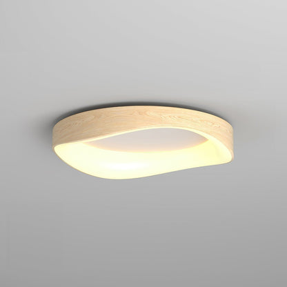 TimberGlow | Kunstnerisk Træloftlampe