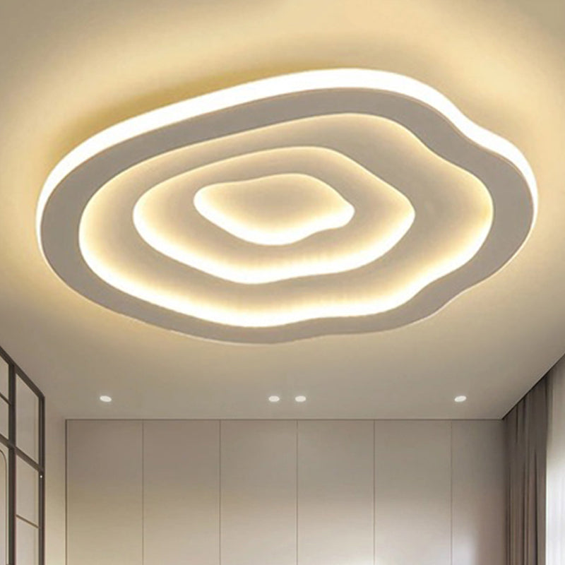 WaveGlow - Moderne loftslampe med bølgemønster