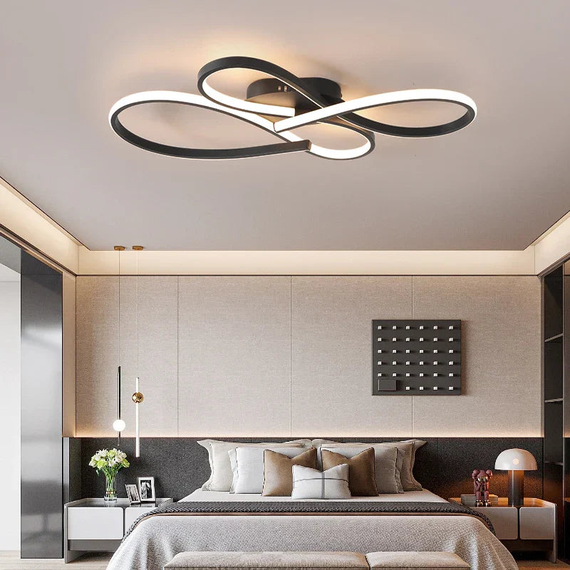LuxeGlow - Minimalist Ceiling Light with LED Lighting