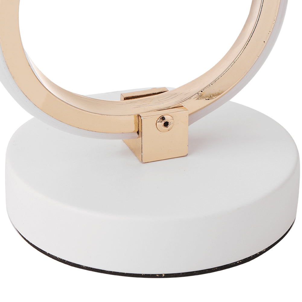 SpiralLume - LED-Tischlampe in Spiralform mit warmem Licht