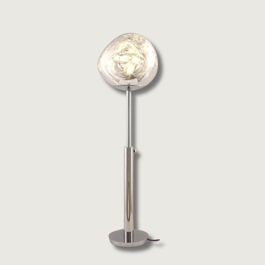 VertoGlow - Lampe sur pied en pierre de lave dimmable