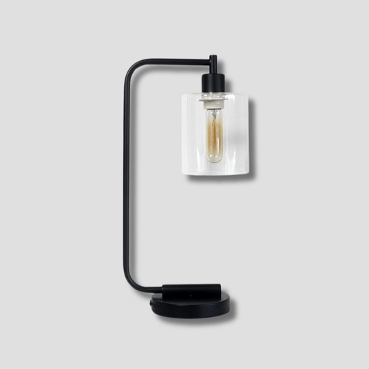 CylindraGlow - Elegant sylinderformet bordlampe for moderne design