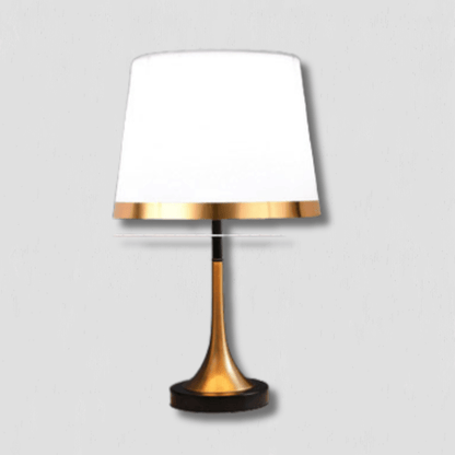 GiltShade - Retro Table Lamp in Gold and Black