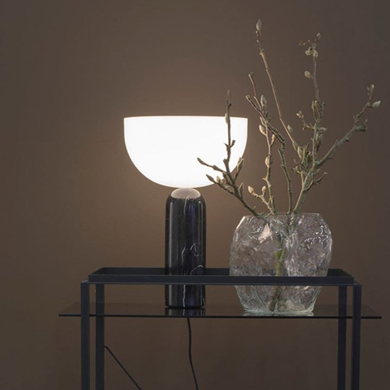 RajaStone - Lampe de table en marbre