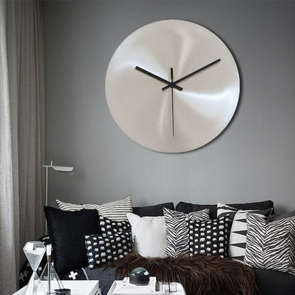 MinimalSteel - Horloge murale élégante