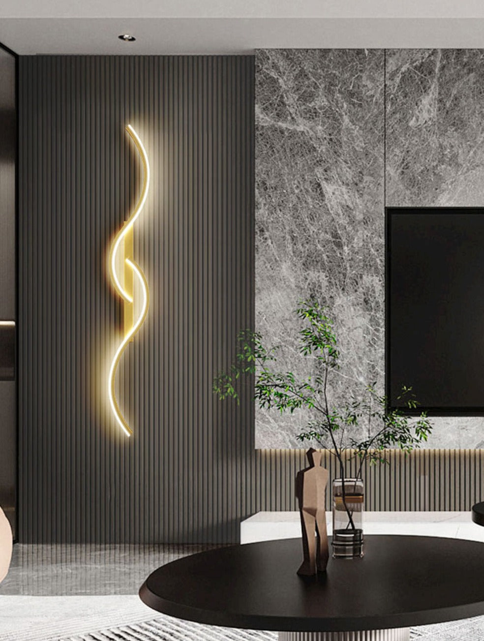GlowDesign - Moderne LED Væglampe