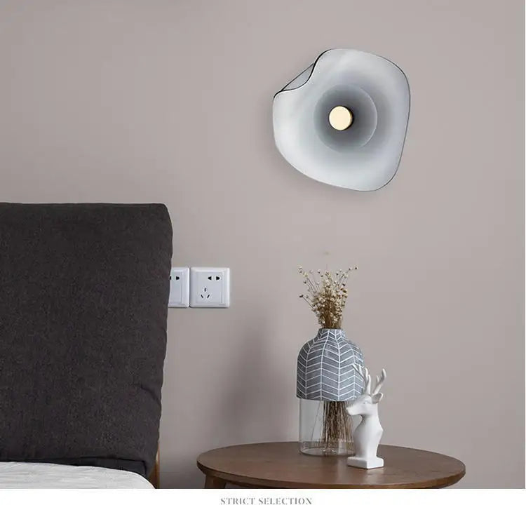 ModernGlow - Lampe murale en verre
