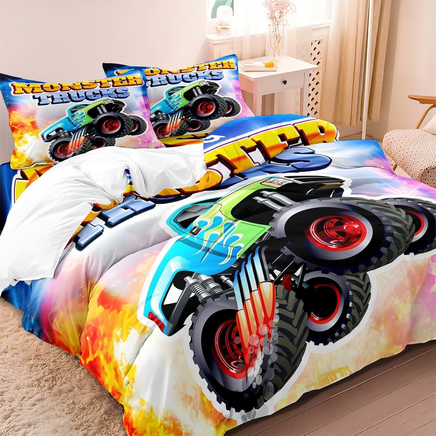 TruckTales - Monster Truck Abenteuer Bettwäsche-Set