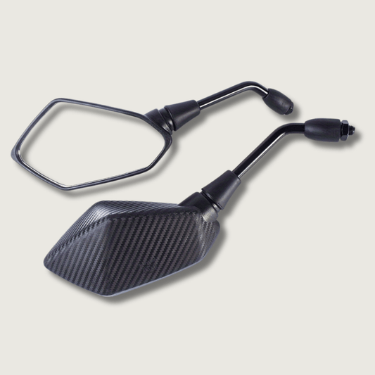 MotoSafe - 2x universelle motorsykkel bakspeil
