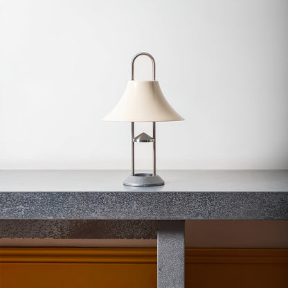 OysterShine – Genopladelig LED-bordlampe med monteringskrog