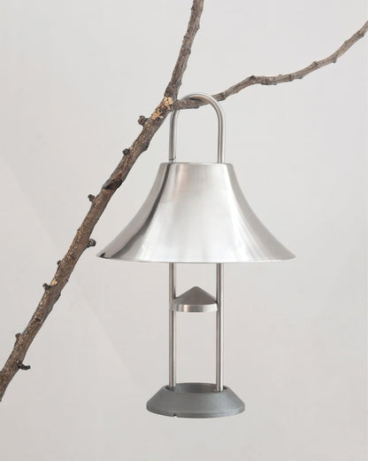 OysterShine – Genopladelig LED-bordlampe med monteringskrog