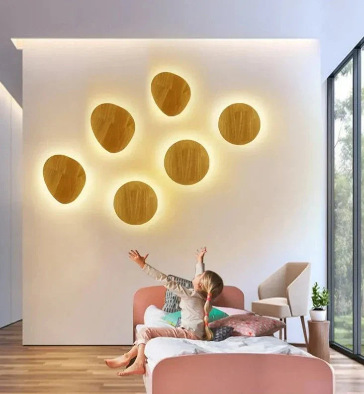 TimberGlow - Wooden Wall Lamp