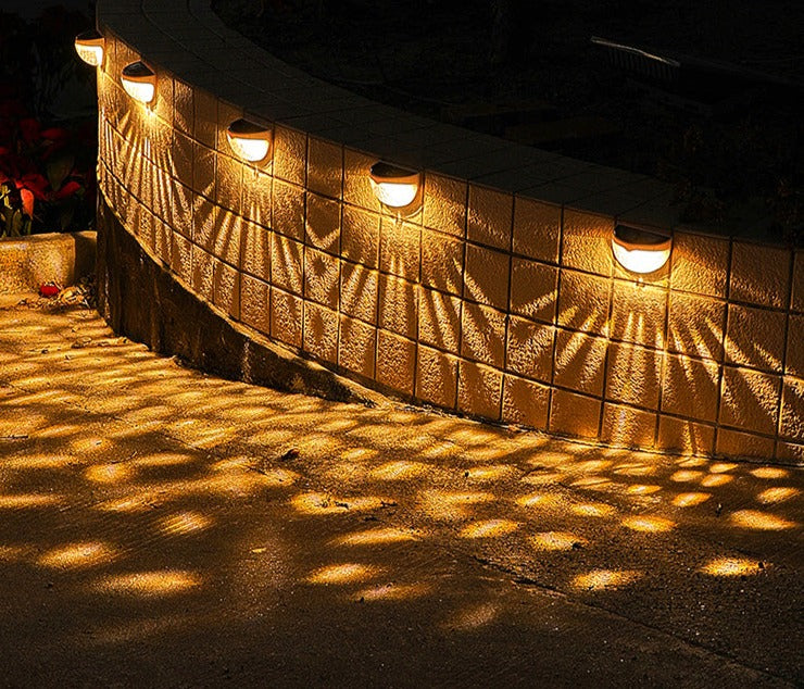 PhantomLight - Lampe Murale Solaire avec Éclairage Moderne pour l'Extérieur