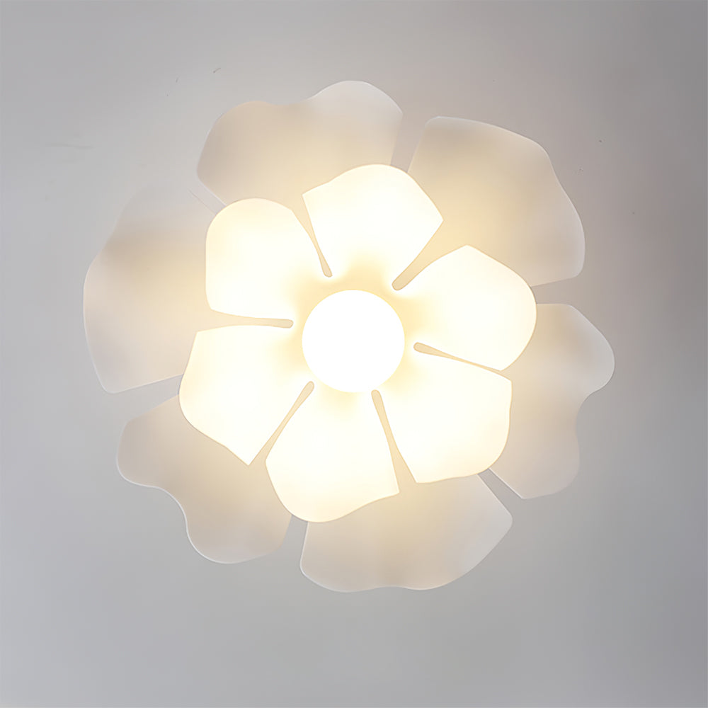 BloomGlow - Ceiling Lamp with Night Flowers and Warm Glow