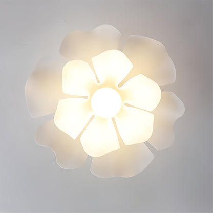 BloomGlow - Ceiling Lamp with Night Flowers and Warm Glow