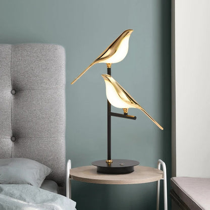 WingLight | LED bordlampe i fuglestil