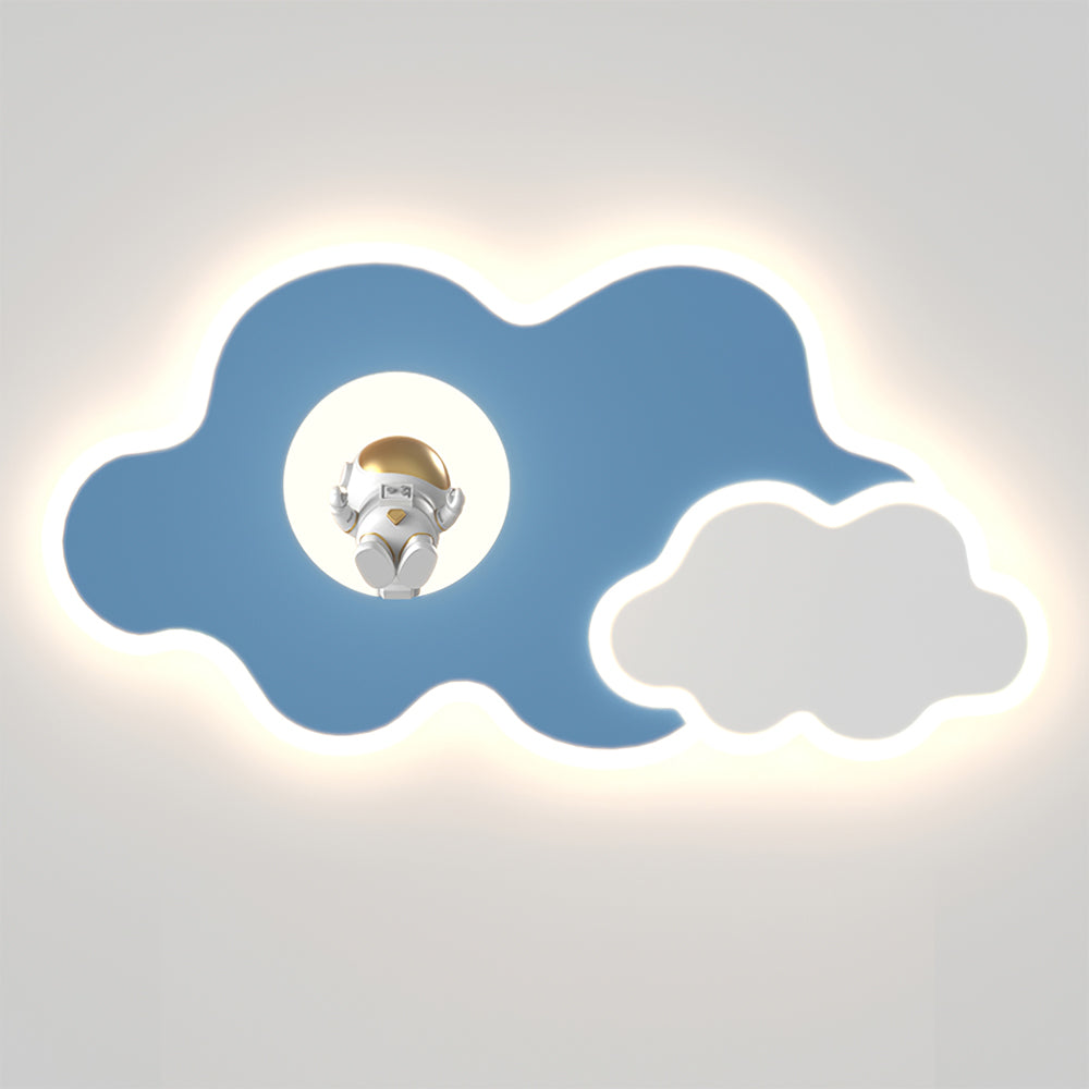 NuagesLuxe - Ceiling Light with Cloud Accents and Intimate Lighting