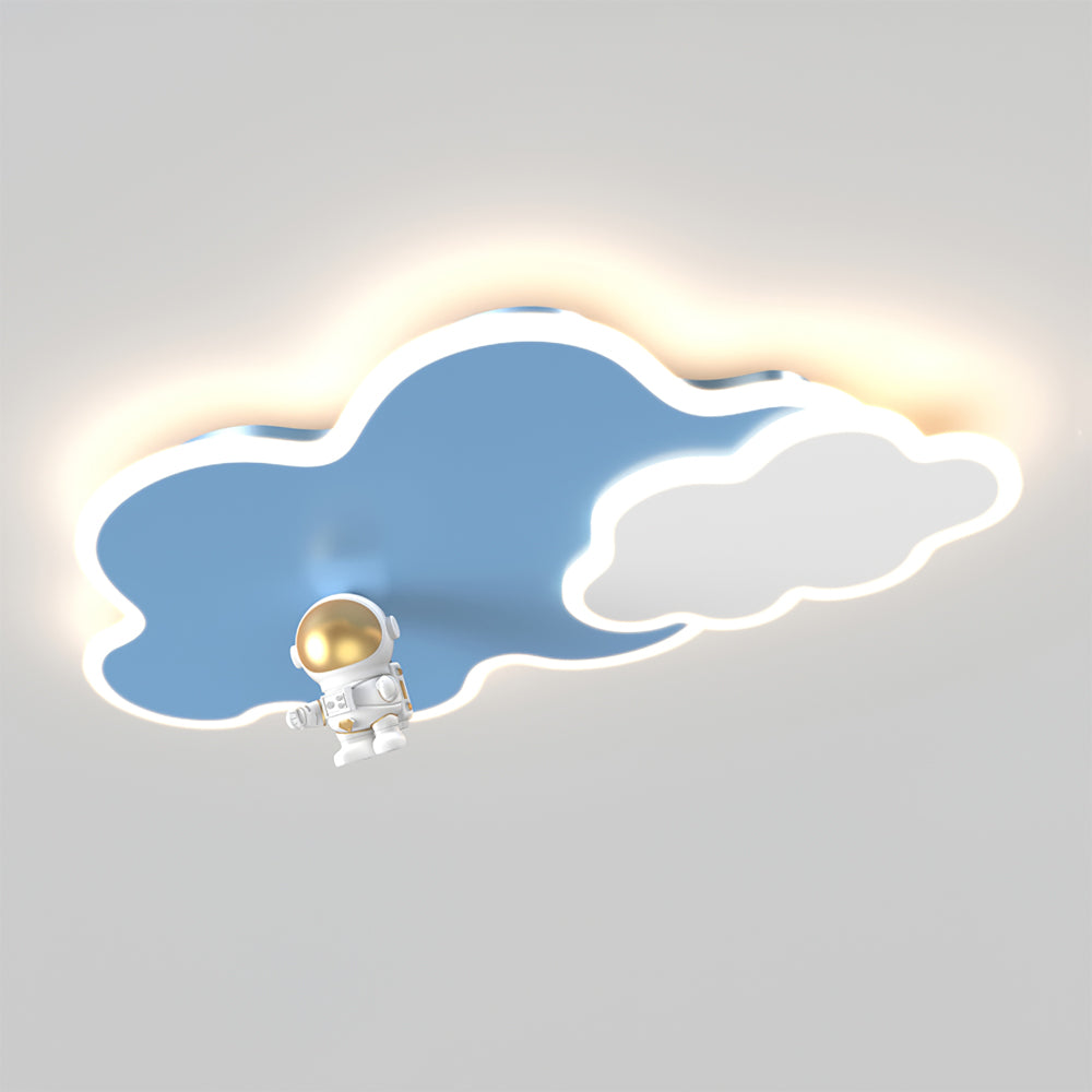 NuagesLuxe - Ceiling Light with Cloud Accents and Intimate Lighting