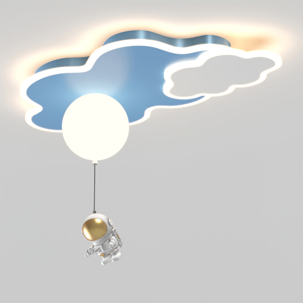 NuagesLuxe - Ceiling Light with Cloud Accents and Intimate Lighting