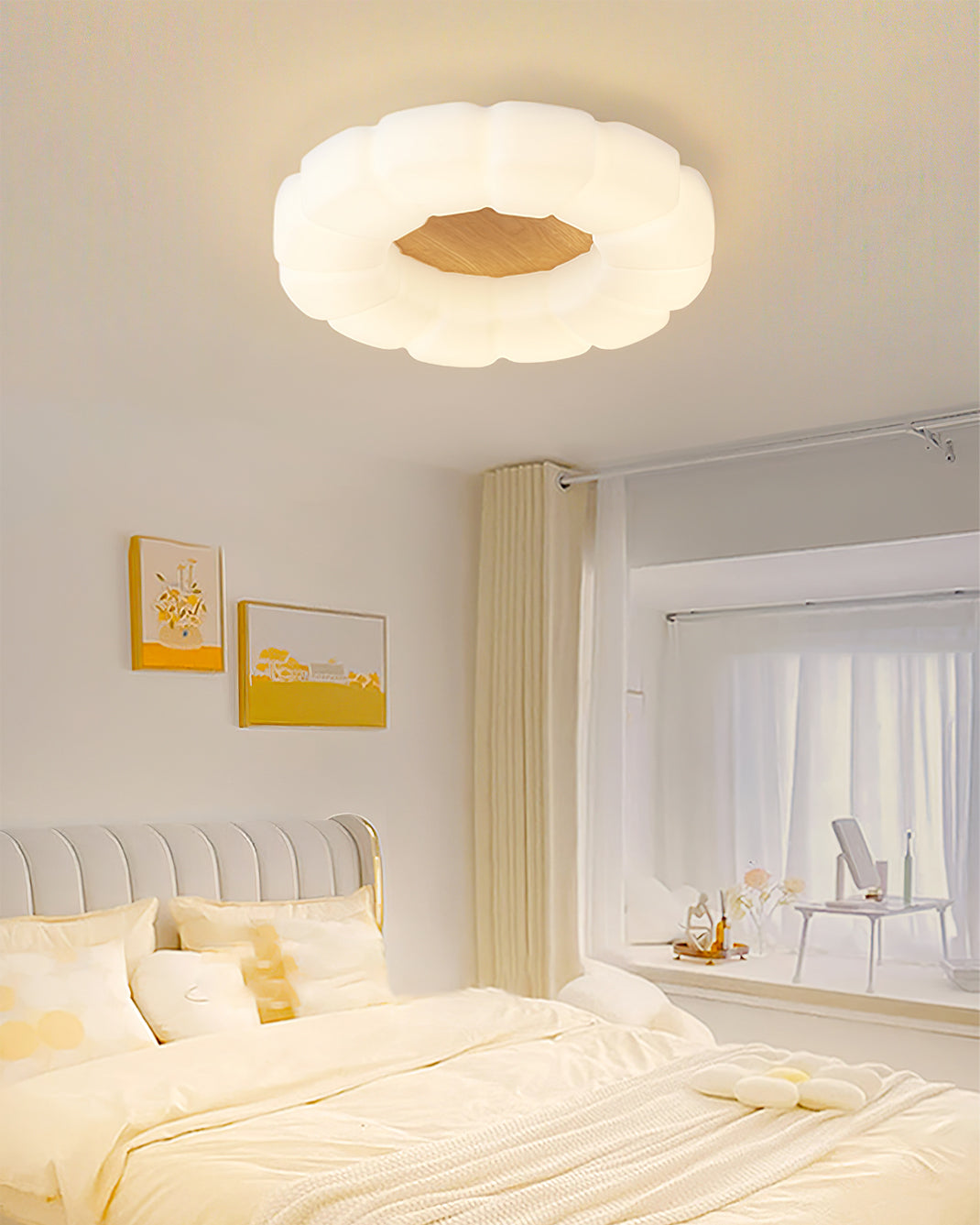 NubiGlow - Deckenleuchte mit modernem Stil und angenehmer Lichtverteilung