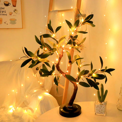NatureGlow - LED bordlampe i treform