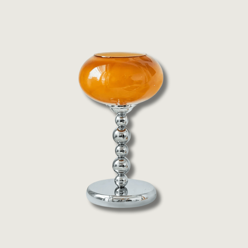 Vintagelight – Lampe de table de l'ère spatiale en verre et métal