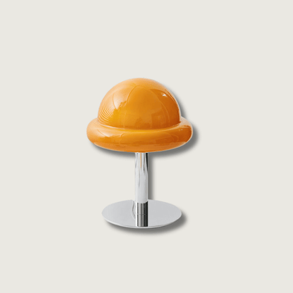 GalaxieGlow - Lampe de table avec finition métallique et thème spatial