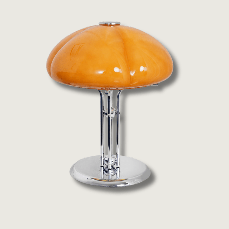 OrangeCurve - Moderne Glas Bordlampe