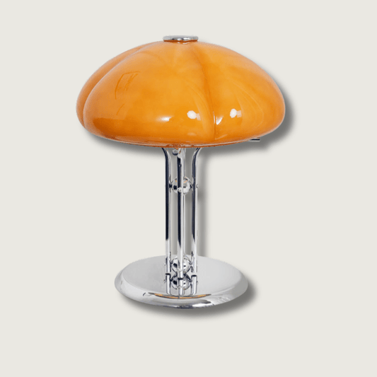OrangeCurve - Moderne Glas Bordlampe