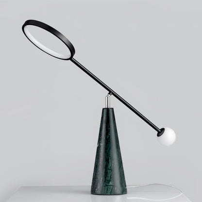 OrbitGlow – Moderne bordlampe med geometrisk design