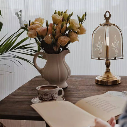 OrchidRadiance - Lampe de table en verre