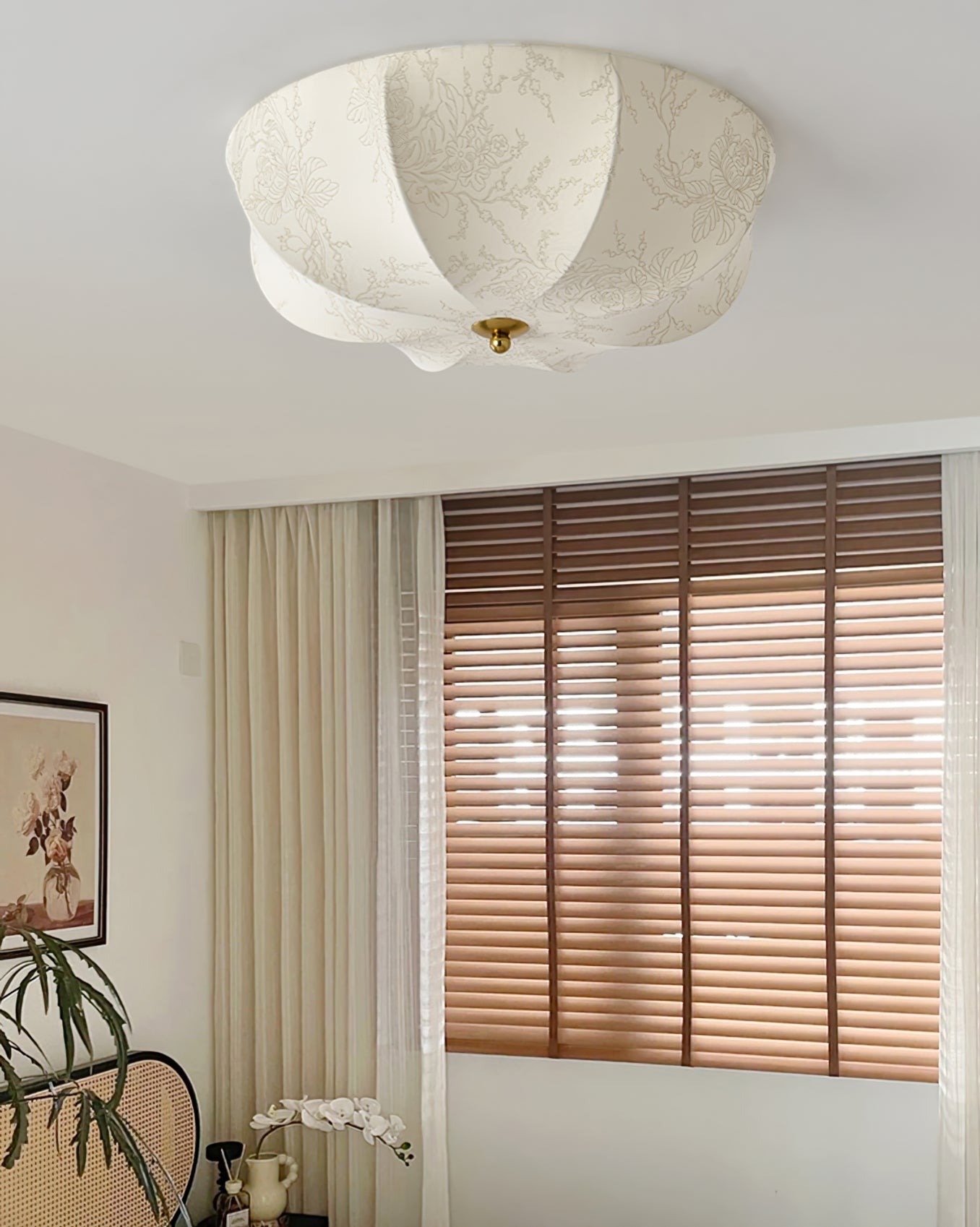 OrchidWeave - Stylish Fabric Lamp