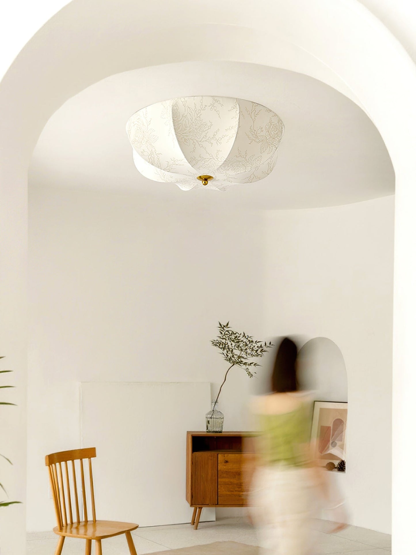 OrchidWeave - Stylish Fabric Lamp