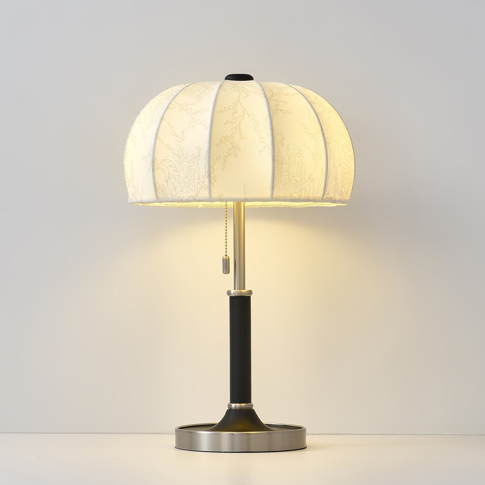 OrchidLite - Stilfuld Bordlampe med Moderne Stoffront
