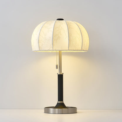 OrchidLite - Stilfuld Bordlampe med Moderne Stoffront