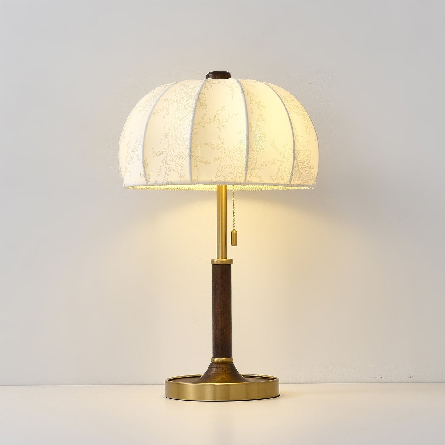 OrchidLite - Stilfuld Bordlampe med Moderne Stoffront