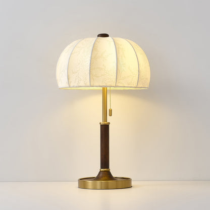 OrchidLite - Stilfuld Bordlampe med Moderne Stoffront