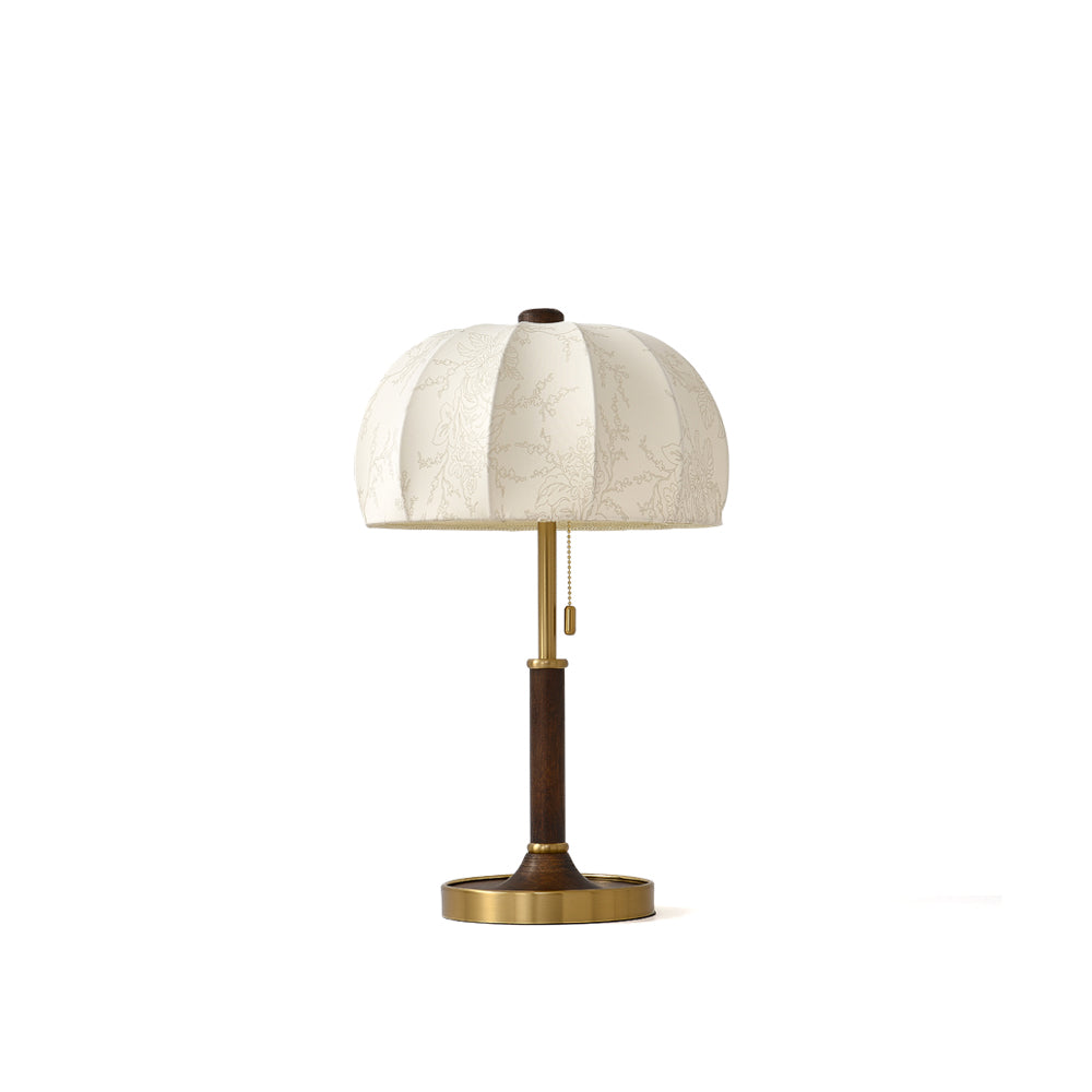 OrchidLite - Stilfuld Bordlampe med Moderne Stoffront