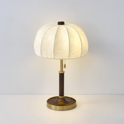 OrchidLite - Stilfuld Bordlampe med Moderne Stoffront